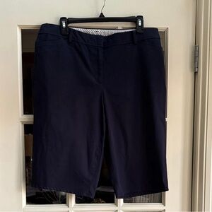 12 Talbots Navy Perfect Shorts